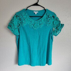 Charter Club Women's Blue Blouse
